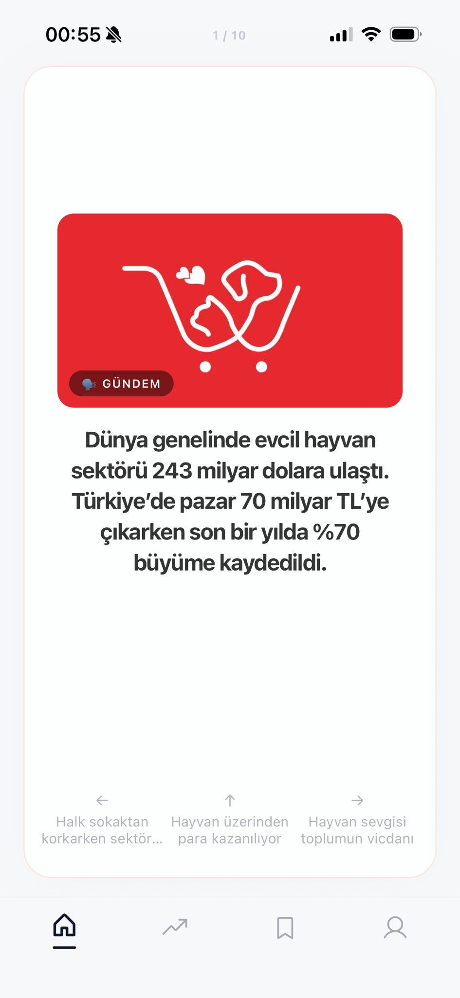 Gündem kartı